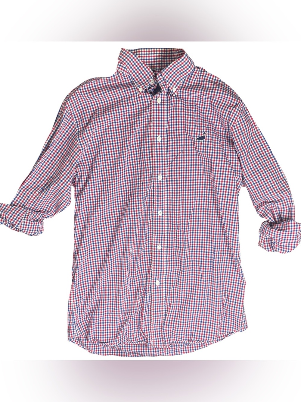 Properly Tied Homestead Collection Gingham Button Down Shirt Small